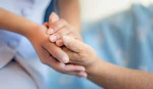 Houston In-Home Caregiver Providing Private Care For Dementia Patient.